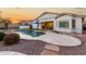 Relaxing backyard with pool and patio area at 255 W Seagull Pl, Chandler, AZ 85286