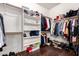 Large walk-in closet with ample shelving and hanging space at 255 W Seagull Pl, Chandler, AZ 85286