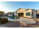 Inviting pool and patio area, perfect for relaxation and entertaining at 255 W Seagull Pl, Chandler, AZ 85286