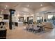 Elegant dining room with wood floors and a view at 25838 N 104Th Pl, Scottsdale, AZ 85255