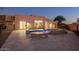 Luxury pool and spa with fire pit and mountain view at 25838 N 104Th Pl, Scottsdale, AZ 85255