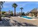 Relaxing backyard oasis featuring a sparkling pool at 2647 E Evergreen St, Mesa, AZ 85213