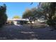 Large backyard with grassy area and trees at 2935 W Kristal Way, Phoenix, AZ 85027