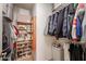 Well-organized closets with shelving and hanging space at 2935 W Kristal Way, Phoenix, AZ 85027