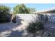 Landscaped backyard with gravel and trees at 2935 W Kristal Way, Phoenix, AZ 85027