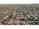 Aerial view of residential neighborhood near desert at 3611 E Kachina Dr, Phoenix, AZ 85044