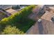 Aerial view of backyard with garden and pool at 3645 E Shaw Butte Dr, Phoenix, AZ 85028