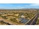 Aerial view of park with tennis courts and pond at 3645 E Shaw Butte Dr, Phoenix, AZ 85028