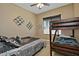 Bedroom with bunk beds and a queen-size bed at 3649 N Hudson Dr, Florence, AZ 85132