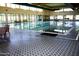 Indoor swimming pool with spacious seating area at 3649 N Hudson Dr, Florence, AZ 85132