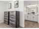 Modern bathroom with double vanity at 4129 W Hearn Rd, Phoenix, AZ 85053