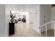 Entryway with tile floors, showing view into living room at 4129 W Hearn Rd, Phoenix, AZ 85053