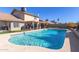 Inviting swimming pool in a sunny backyard setting at 4129 W Hearn Rd, Phoenix, AZ 85053