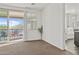 Bedroom with sliding glass door to balcony at 55 N Abalone Ct, Gilbert, AZ 85233