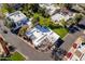 Aerial view of a home and surrounding neighborhood at 8018 N 3Rd Pl, Phoenix, AZ 85020