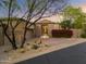 Desert contemporary home with landscaping and gated entry at 9280 E Thompson Peak Pkwy # 15, Scottsdale, AZ 85255