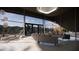 Living area with curved walls and views of the pool at 9428 E Pinnacle Vista Dr, Scottsdale, AZ 85255