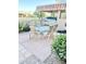 Cozy patio with a table and chairs, perfect for outdoor dining at 9746 N 105Th Dr, Sun City, AZ 85351