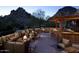 Stunning outdoor bar and lounge area with fire pit at 10040 E Happy Valley Rd # 297, Scottsdale, AZ 85255