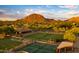 Aerial view of community tennis and pickleball courts at 10040 E Happy Valley Rd # 297, Scottsdale, AZ 85255