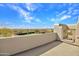 Balcony overlooking desert landscape, providing unobstructed views at 10040 E Happy Valley Rd # 297, Scottsdale, AZ 85255