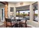 Charming kitchen nook with a view of the pool and patio area at 103 W Tanya Rd, Phoenix, AZ 85086