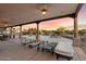 Relaxing pool area with lounge chairs and covered patio at 103 W Tanya Rd, Phoenix, AZ 85086