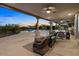 Spacious pool area with patio furniture and sunset view at 103 W Tanya Rd, Phoenix, AZ 85086