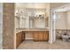 Double vanity bathroom with ample counter space at 11729 N 134Th St, Scottsdale, AZ 85259