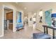 Laundry room with washer, dryer, and ample cabinet storage at 11729 N 134Th St, Scottsdale, AZ 85259