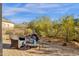 Relaxing patio with seating area and mountain views at 11729 N 134Th St, Scottsdale, AZ 85259