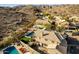 Two story home with tile roof, pool and mountain views at 14422 S 24Th Pl, Phoenix, AZ 85048