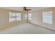 Spacious bedroom with neutral walls and carpet at 1799 E Erie St, Gilbert, AZ 85295