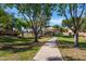 Scenic walking path and playground in a community park setting at 1799 E Erie St, Gilbert, AZ 85295