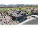 Aerial home view showcasing unique architecture and landscape at 18007 W Ocotillo Ave, Goodyear, AZ 85338