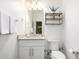 Clean bathroom with a white vanity and a neutral color palette at 22125 N 29Th Ave # 127, Phoenix, AZ 85027