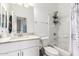 Bathroom with a white vanity and a shower/tub combo at 22125 N 29Th Ave # 127, Phoenix, AZ 85027