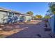 Backyard view of the property, showing a mostly empty lot at 2508 N Franz Ln, Casa Grande, AZ 85122