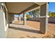 Covered patio with concrete flooring and access to the backyard at 2508 N Franz Ln, Casa Grande, AZ 85122