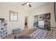 bedroom with built-in shelves and window seat at 28957 N 70Th Dr, Peoria, AZ 85383