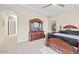 Spacious main bedroom with ensuite access and ample closet space at 2915 E Constance Way, Phoenix, AZ 85042