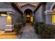 Elegant entryway with tile flooring and desert landscaping at 32032 N 52Nd Way, Cave Creek, AZ 85331