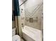 Clean bathroom with tub, shower, and updated fixtures at 3448 E Spring Wheat Ln, Gilbert, AZ 85296