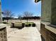 Front patio area with stone tile flooring at 3448 E Spring Wheat Ln, Gilbert, AZ 85296