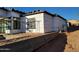 View of a house under construction, showcasing the framing and exterior walls at 4215 S Willow Springs Trl, Gold Canyon, AZ 85118