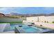 Stunning pool and spa with mountain views at 4215 S Willow Springs Trl, Gold Canyon, AZ 85118