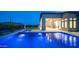 Backyard pool with spa and patio creating an outdoor space for entertainment and relaxation at 4215 S Willow Springs Trl, Gold Canyon, AZ 85118