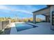 Stunning backyard pool and patio, ideal for outdoor living and entertaining at 4215 S Willow Springs Trl, Gold Canyon, AZ 85118