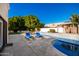 Inviting pool area with lounge chairs and gazebo at 4430 E Graythorn St, Phoenix, AZ 85044