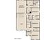 Second floor plan shows primary bedroom, loft and 3 bedrooms at 47558 W Mellen Ln, Maricopa, AZ 85139